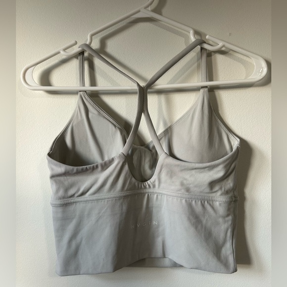 NVGTN Light Grey Sports  Bra - Picture 2 of 3